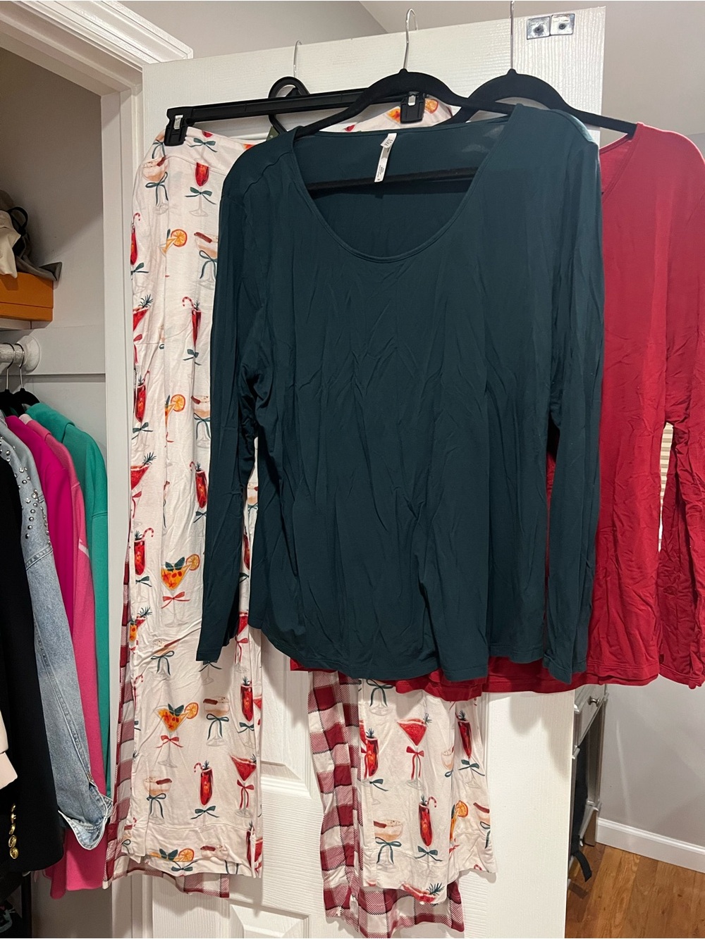 2 Sets Soma Long-Sleeve Cool Nights Pajamas